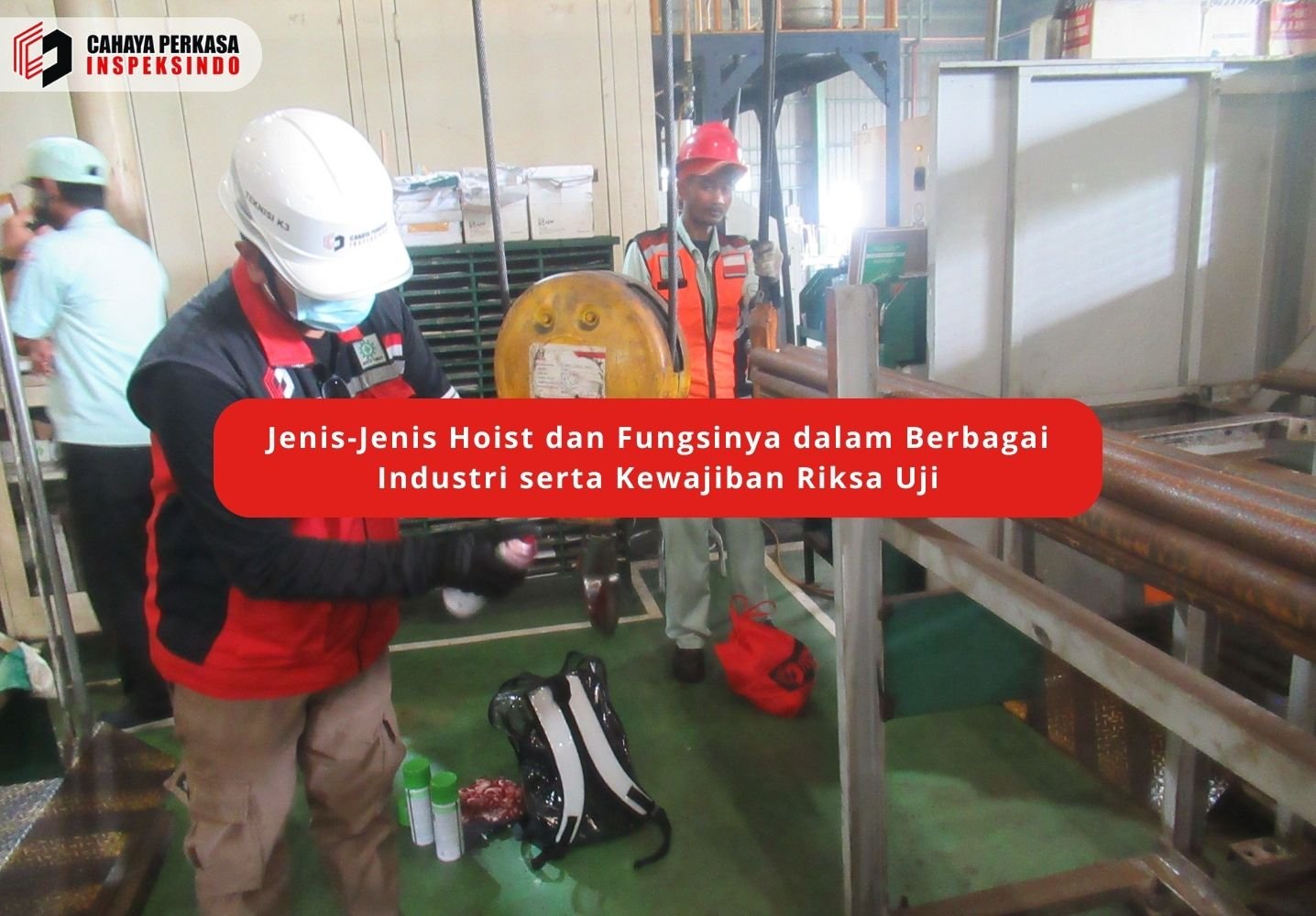 Jenis-Jenis Hoist dan Fungsinya dalam Berbagai Industri serta Kewajiban Riksa Uji