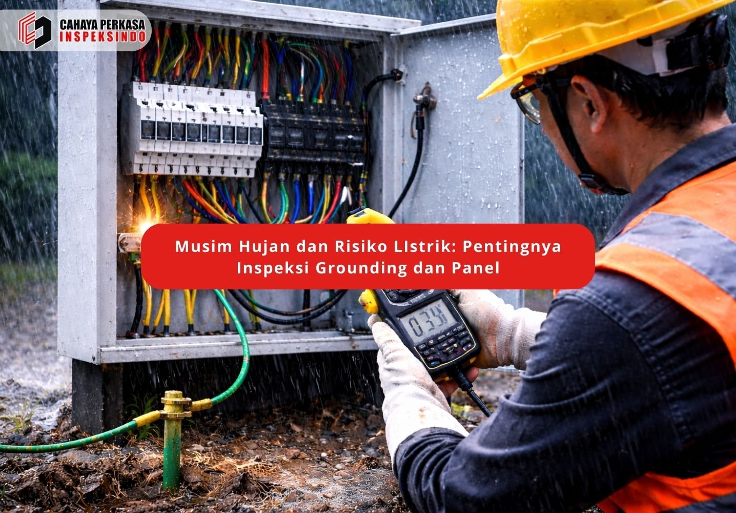 Musim Hujan dan Risiko Listrik: Pentingnya Inspeksi Grounding dan Panel