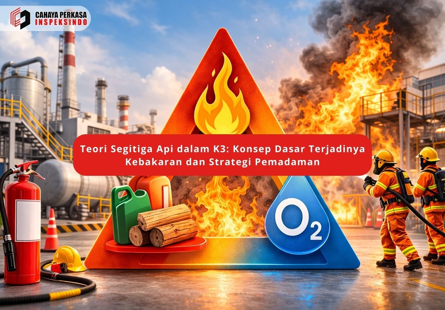 Teori Segitiga Api dalam K3: Konsep Dasar Terjadinya Kebakaran dan Strategi Pemadaman