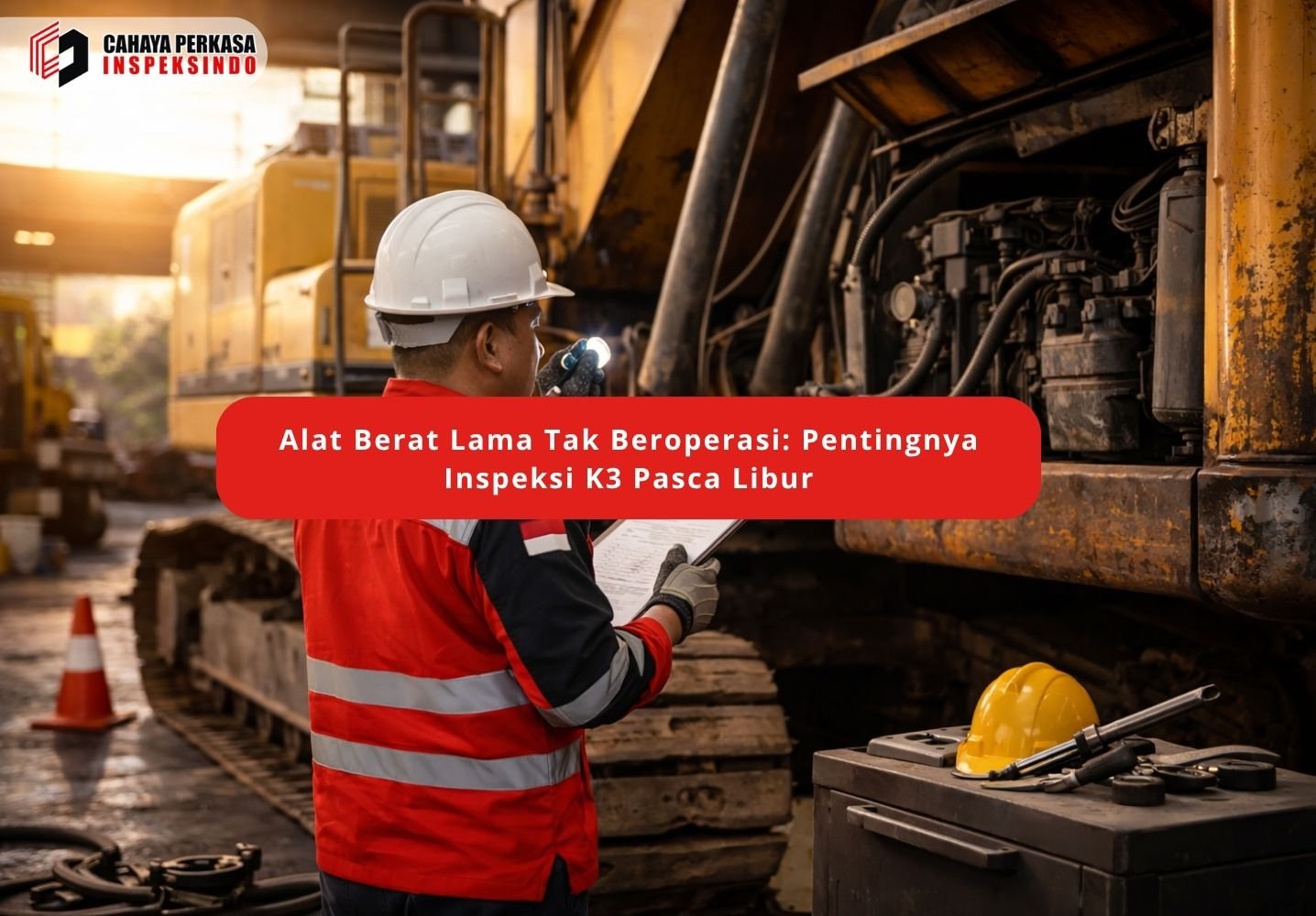 Alat Berat Lama Tak Beroperasi: Pentingnya Inspeksi K3 Pasca Libur
