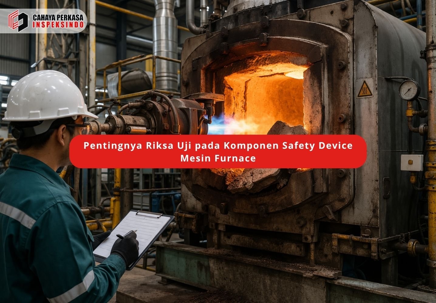 Pentingnya Riksa Uji pada Komponen Safety Device Mesin Furnace
