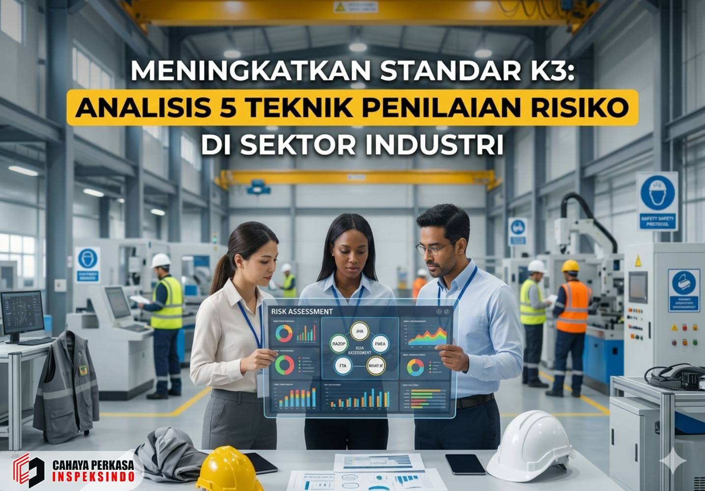 Meningkatkan Standar K3: Analisis 5 Teknik Penilaian Risiko di Sektor Industri